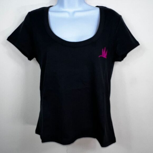 Juicy Couture Crown Tee in Licorice (M) - Picture 3 of 10